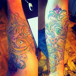 New Style of tattoos Crazy Hohloma